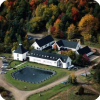 Aerial view of Glenora Inn & Distillery