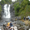 Hiking to North River Falls in Victoria County